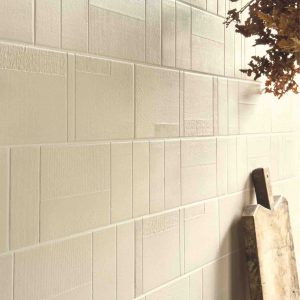 Ivory wall tiles