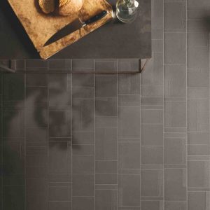 Slate floor tiles